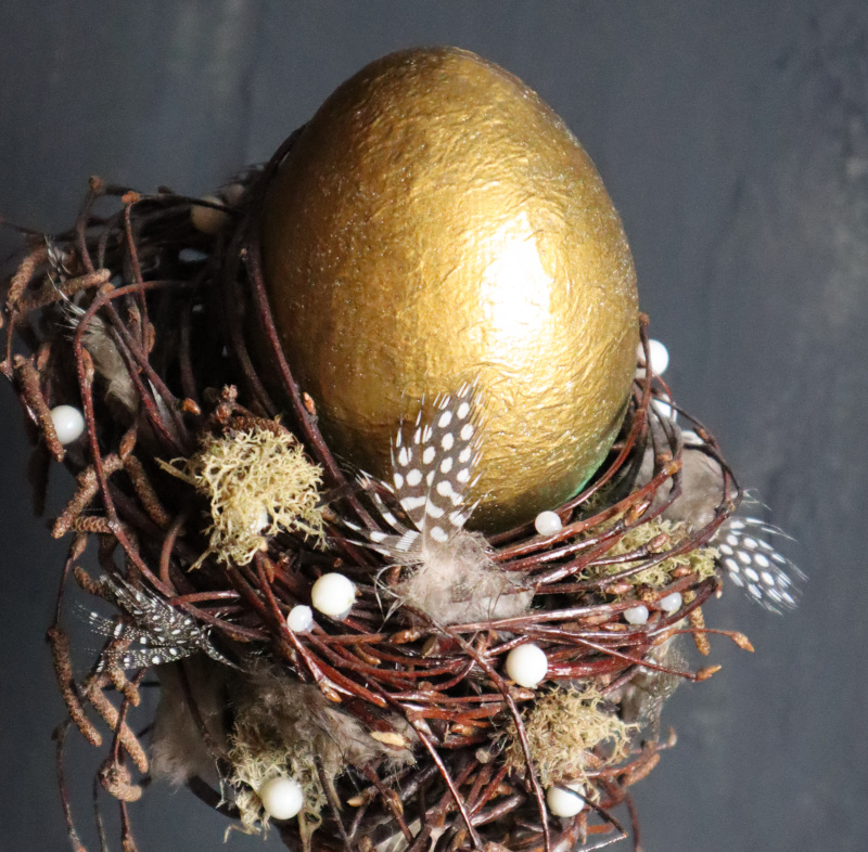 XXL-Osternest basteln