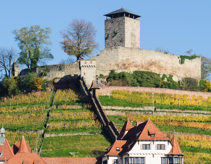 Schöne Burgen rund um Heilbronn