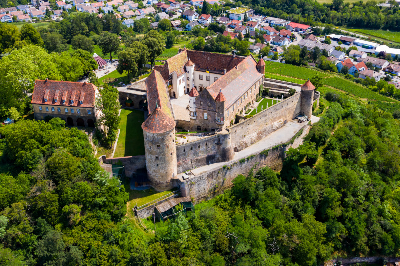 Schöne Burgen rund um Heilbronn