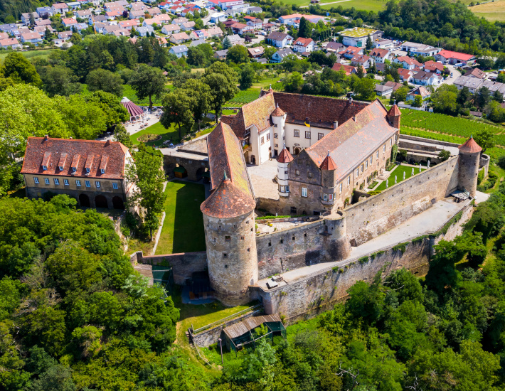 Schöne Burgen rund um Heilbronn