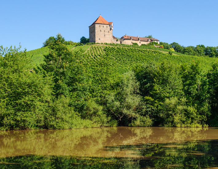 Schöne Burgen rund um Heilbronn